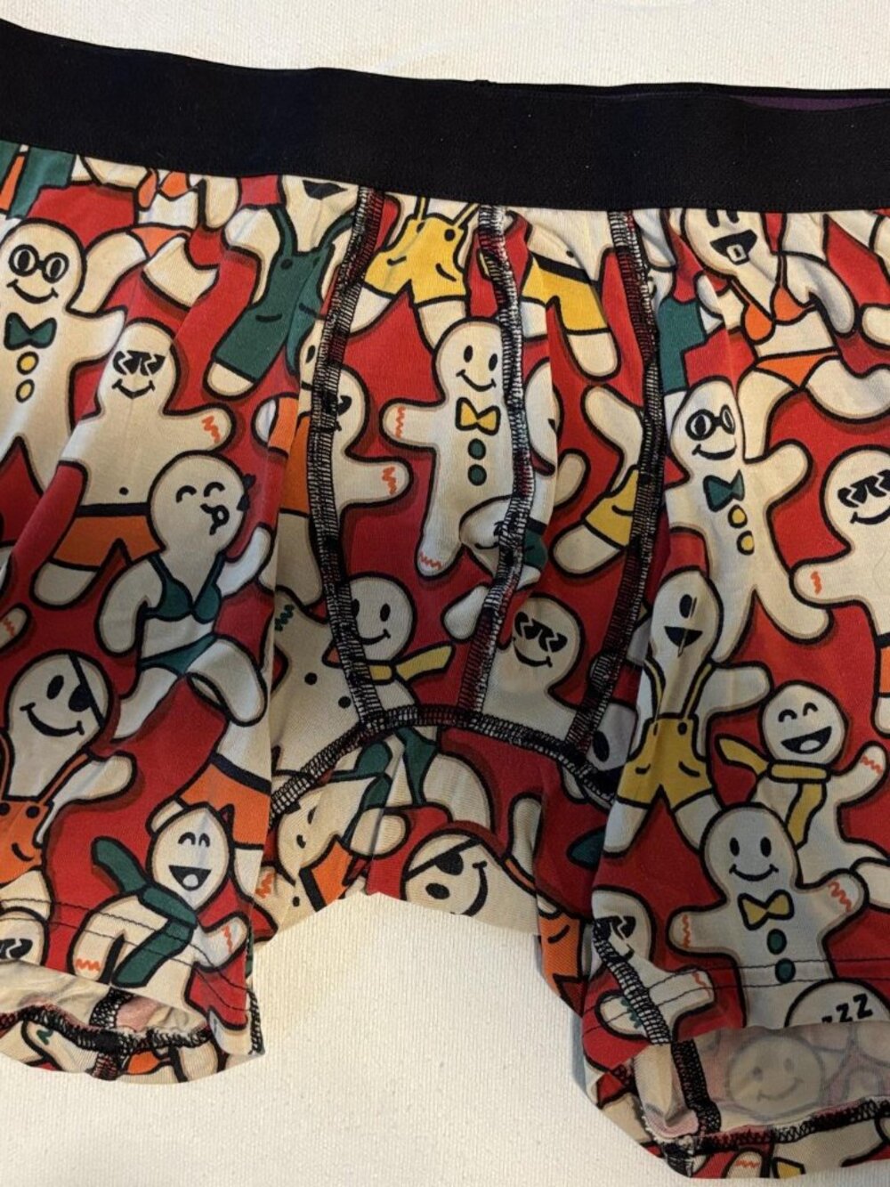 MeUndies Boxer Brief - Ginger Bread Men - Medium